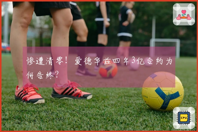 惨遭清零！爱德华兹四年3亿合约为何告终？
